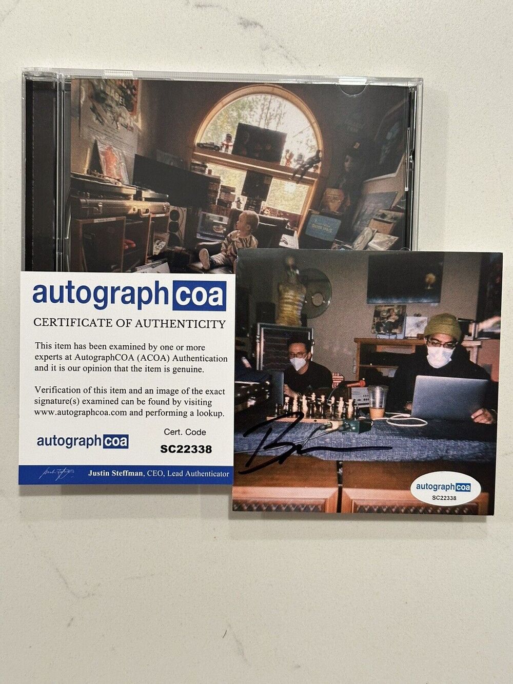 LOGIC- VINYL DAYS CD *SIGNED INSERT CARD* Autographed ACOA Authenticated